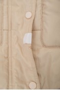 Куртка женская демисезонная с поясом  -уценка, цвет светло-бежевый, 207R005-U-3 оптом - фото № 8