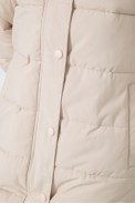 Куртка жіноча демісезонна  -уцінка, колір світло-бежевий, 207R006-U - фото № 5