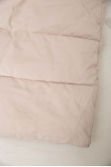 Куртка жіноча подовжена батал  -уцінка, колір світло-бежевий, 207R006-1-U-2 - фото № 7