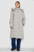 Куртка жіноча подовжена батал  -уцінка, колір світло-оливковий, 207R006-1-U - фото № 1