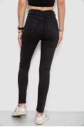 Джинси жіночі Skinny, колір чорний, 182R1048 - фото № 3