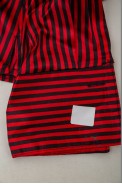 Сорочка класична в смужку  -уцінка, колір чорно-червоний, 230R66-U-52 оптом - фото № 5