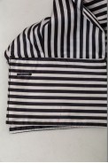 Сорочка класична в смужку  -уцінка, колір чорно-білий, 230R66-U-51 - фото № 5