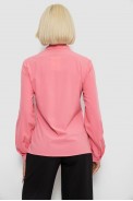 Рубашка женская классическая с аппликацией, цвет розовый, 230R014-1 - фото № 3