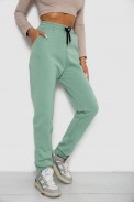 Спортивные штаны женские на флисе  -уценка, цвет мятный, 238R57020-U-1 - фото № 2