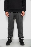 Спортивні штани чоловічі однотонні, колір сірий, 244RY-428 - фото № 0