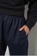 Спортивні штани чоловічі однотонні, колір синій, 244RY-428 - фото № 4