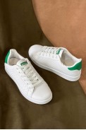Кеди жіночі, колір біло-зелений, 248RR65 - фото № 2