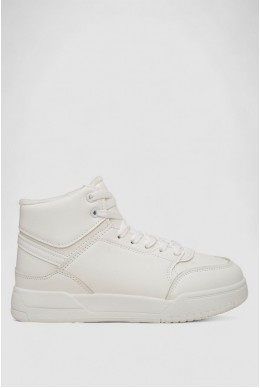 Кроссовки женские зимние на меху, цвет белый, 248RAD02