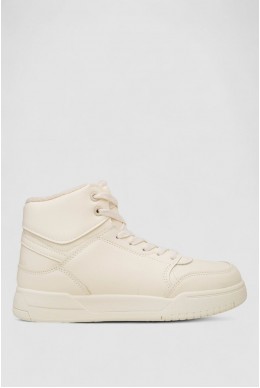 Кросівки жіночі зимові на хутрі, колір бежевий, 248RAD02