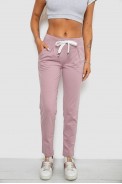 Спортивные штаны женские, цвет светло-сиреневый, 244R1807-1 - фото № 0