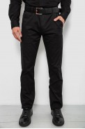 Штани чоловічі класичні, колір чорний, 243RXK39-3 - фото № 0