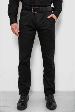 Штани чоловічі класичні, колір чорний, 243RXK39-3