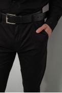 Штани чоловічі класичні, колір чорний, 243RXK39-3 - фото № 4