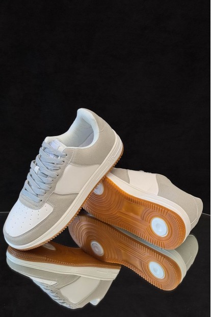 Кроссовки мужские, цвет бело-серый, 248RHB710-13