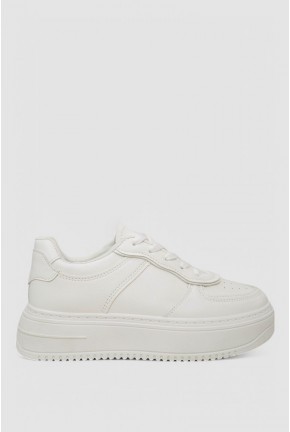 Кеды женские, цвет белый, 248RK11