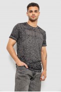 Футболка мужская с принтом, цвет серый, 244R1232-5 - фото № 2