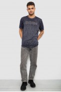 Футболка мужская с принтом, цвет синий, 244R1232-5 - фото № 1