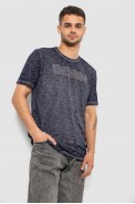 Футболка мужская с принтом, цвет синий, 244R1232-5 - фото № 2