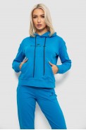 Спортивний костюм жіночий двонитка, колір джинс, 214R1419-002 - фото № 1