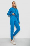 Спортивний костюм жіночий двонитка, колір джинс, 214R1419-002 - фото № 2