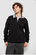Свитер-обманка мужской, цвет черный, 161R924 - фото № 0