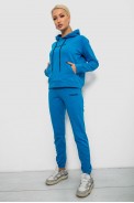 Спортивний костюм жіночий двонитка, колір джинс, 214R1419-006 - фото № 2