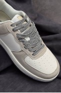 Кроссовки мужские, цвет бело-серый, 248RHB710-6 - фото № 1