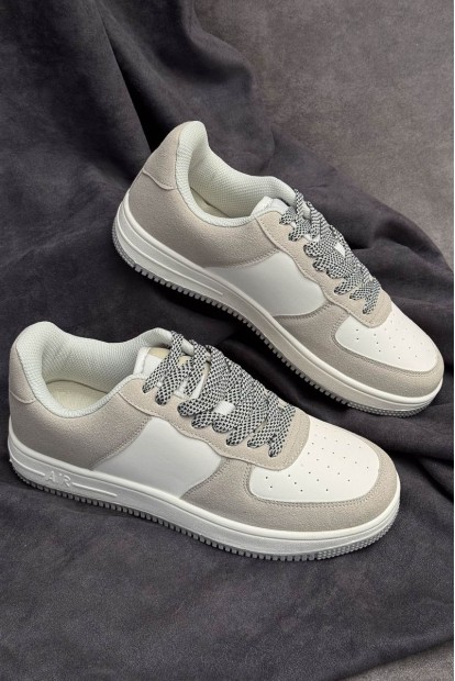 Кроссовки мужские, цвет бело-серый, 248RHB710-6