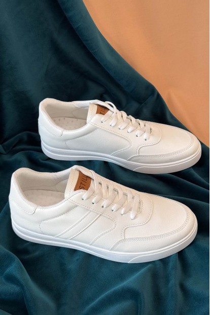 Кеди чоловічі, колір білий, 248RR205