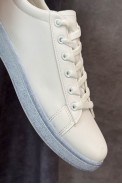 Кеди чоловічі  -уцінка, колір біло-чорний, 248RR223-U - фото № 2