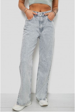 Джинси жіночі прямі 244R1686S21, колір Сірий