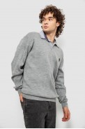 Свитер-обманка мужской, цвет серый, 161R924 - фото № 4