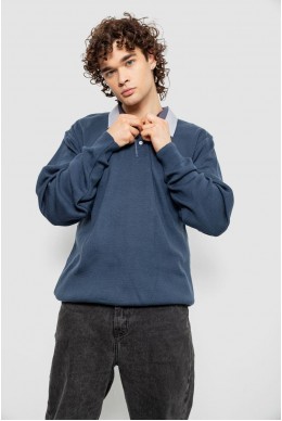 Свитер-обманка мужской, цвет синий, 161R924