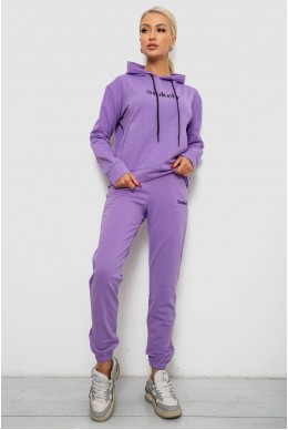 Спортивный костюм женский двухнитка, цвет сиреневый, 214R1419-006