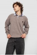 Свитер-обманка мужской, цвет мокко, 161R924 - фото № 2