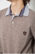 Свитер-обманка мужской, цвет мокко, 161R924 - фото № 4
