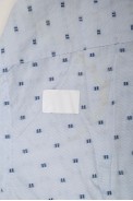 Рубашка мужская  -уценка, цвет голубой, 214R824-U-1 оптом - фото № 6