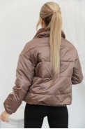 Куртка женская демисезонная, цвет коричневый, 131R3066 - фото № 3
