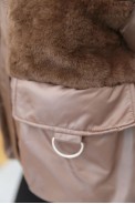 Куртка женская демисезонная, цвет коричневый, 131R3066 - фото № 4