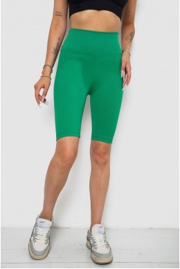 Велотреки жіночі в рубчик  -уцінка, колір зелений, 238R355-U-1