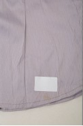 Рубашка классическая в полоску  -уценка, цвет серый, 230R644-2-U-19 оптом - фото № 5