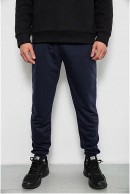 Спортивные штаны мужские однотонные, цвет синий, 244R41608