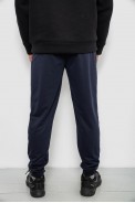 Спортивні штани чоловічі однотонні, колір синій, 244R41608 - фото № 3