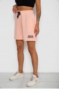 Шорты женские с принтом  -уценка, цвет персиковый, 238R132-U-6 - фото № 2