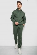 Спортивный костюм мужской на флисе, цвет хаки, 244R9162 - фото № 0