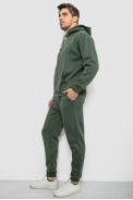 Спортивный костюм мужской на флисе, цвет хаки, 244R9162 - фото № 2