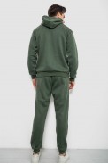Спортивный костюм мужской на флисе, цвет хаки, 244R9162 - фото № 3