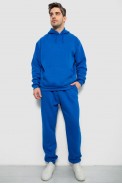 Спортивный костюм мужской на флисе, цвет электрик, 244R9162 - фото № 0