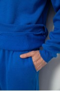 Спортивный костюм мужской на флисе, цвет электрик, 244R9162 - фото № 5